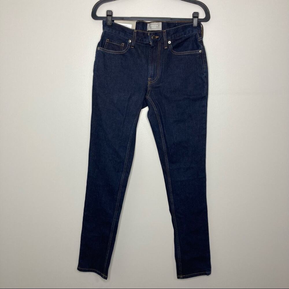 NWT EVERLANE The Slim Fit Jeans 28x32 Dark Wash